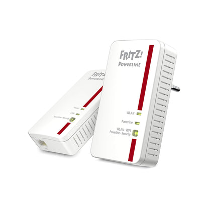 FRITZ!Powerline 1240E/1000E Set – WLAN & 1.200 MBit/s für Streaming & NAS